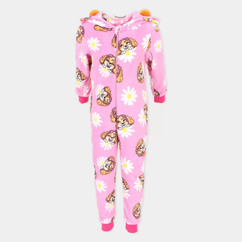 Pijama Mono Skye Patrulha Pata com Capuz | vista de frente