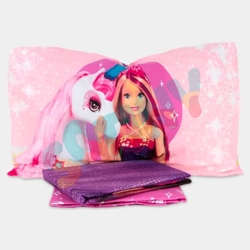 Jogo de Lençóis da Barbie de 150x265cm | 3 peças