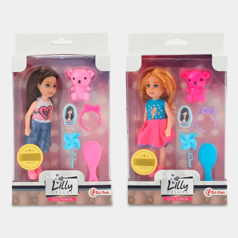 Boneca Lauren Lilly com Acessórios