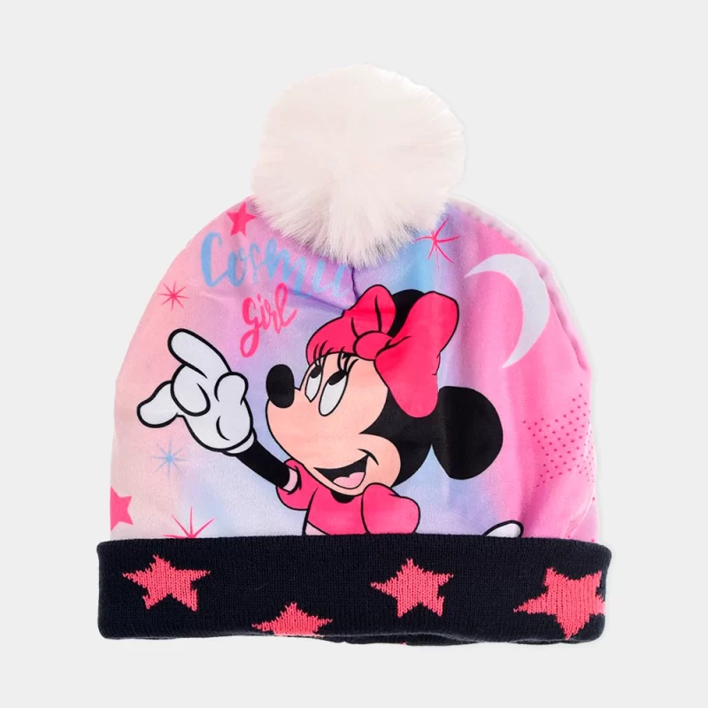 Gorro com Pompom Minnie Mouse 52-54 | modelo 2