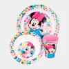 Conjunto de Refeição da Minnie Mouse 3 Peças