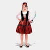 Fato Disfarce de Menina Pirata 3-9 Anos