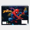 Caderno de Desenho do Homem-Aranha Espiral A4 de 30 Folhas