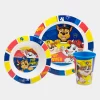 Conjunto de Refeição da Patrulha Pata 3 Peças