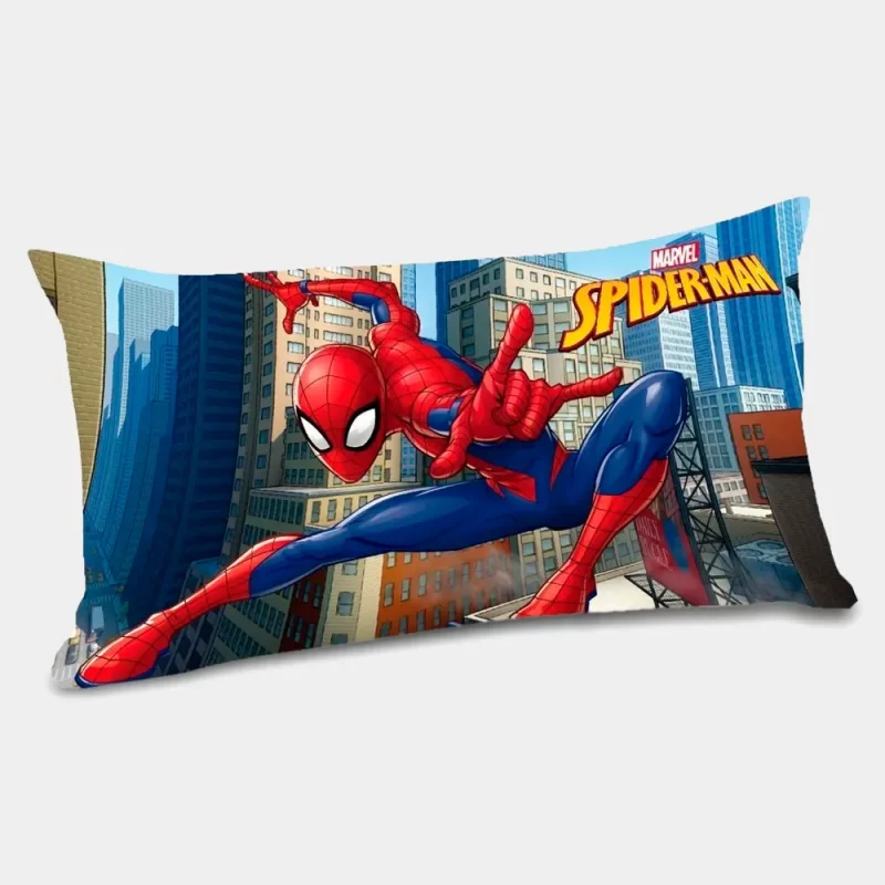 Almofada Travesseiro Homem-Aranha de 34x69cm