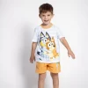 Pijama da Bluey e Bingo Azul e Laranja