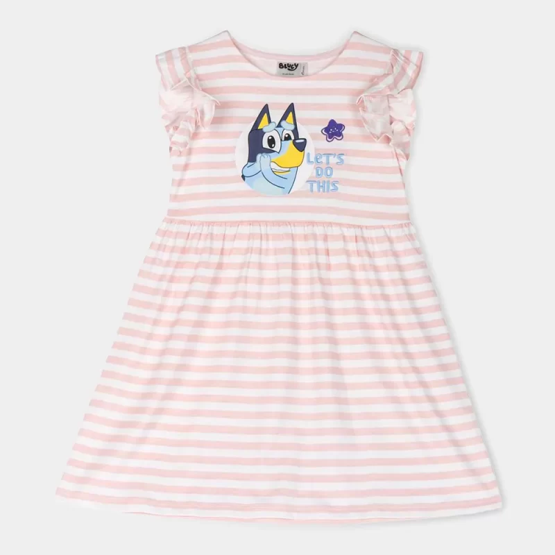Vestido da Bluey e Bingo Riscas_2