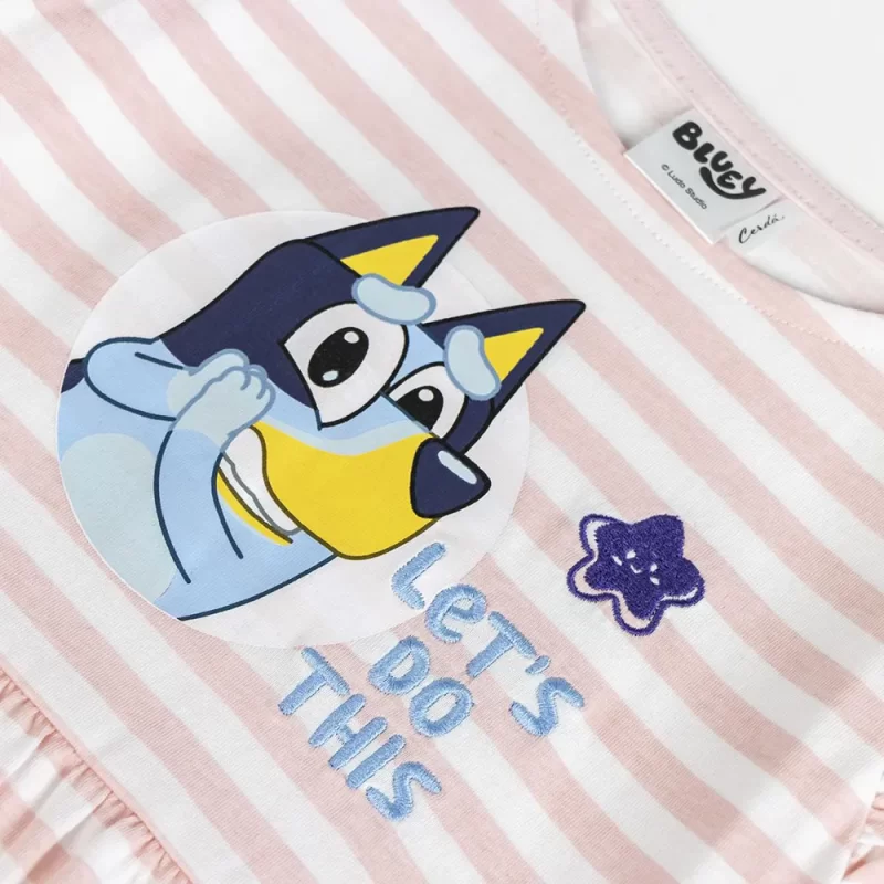 Vestido da Bluey e Bingo Riscas_4