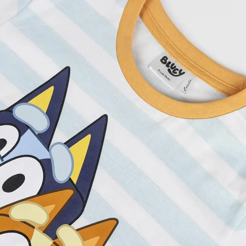 Pijama da Bluey e Bingo Azul e Laranja_4