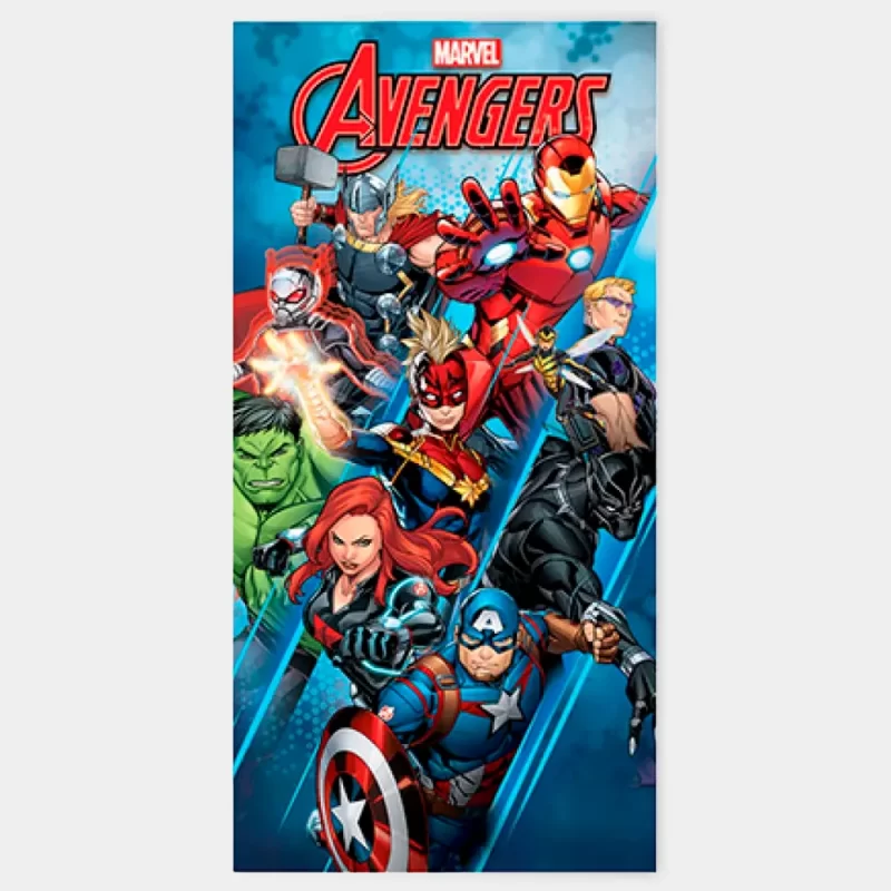 Toalha de Praia Avengers de 70x137cm