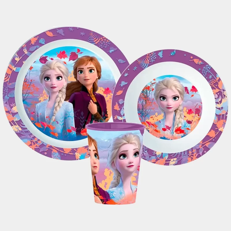 Conjunto de Refeição Disney da Frozen 3pcs