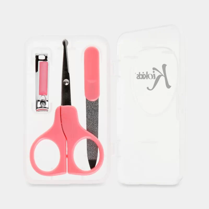 Estojo de Manicure para Bebé Rosa_1