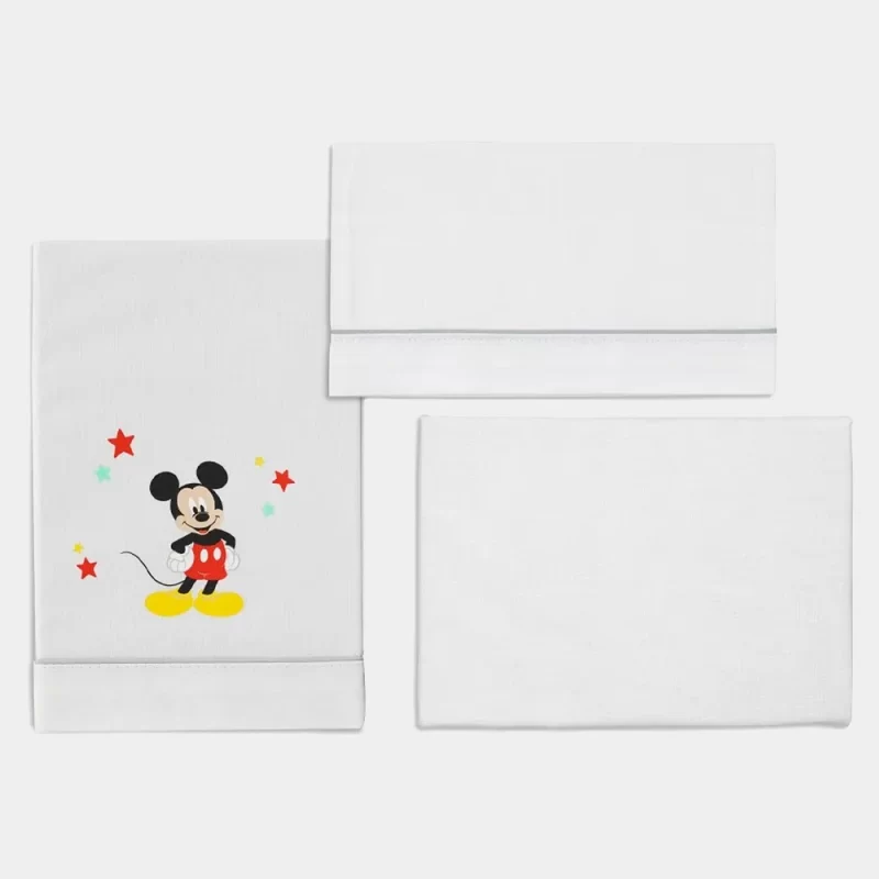 Conjunto Lençóis Mickey Disney Baby 60x120cm_1