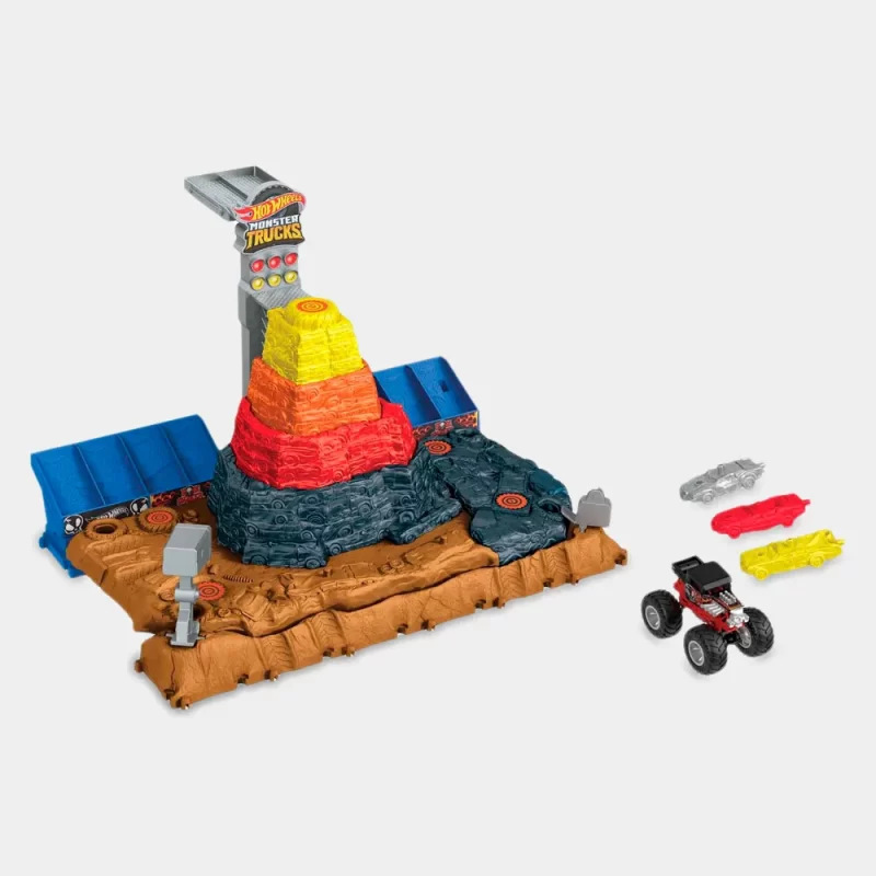 Hot Wheels Monster-Trucks Arena World Pista Bone Shaker_1