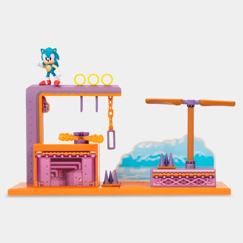 Playset Flying Battery Sonic Zone de 6cm_1