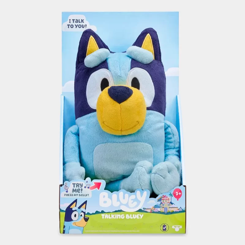 Peluche Bluey Falante de 25cm