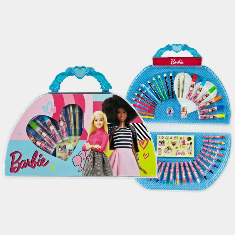 Mala da Barbie com Material de Colorir