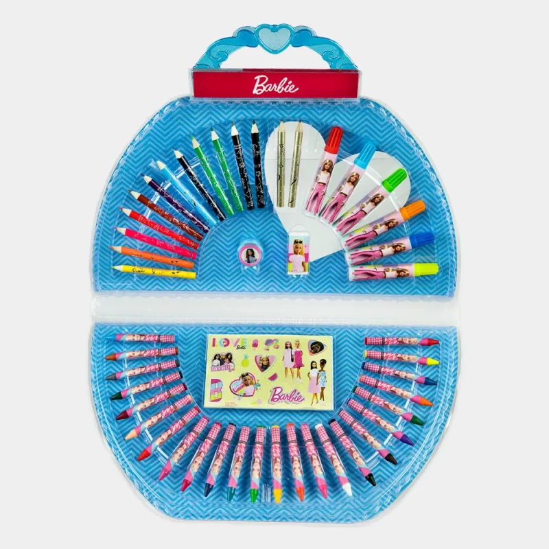 Mala da Barbie com Material de Colorir_1