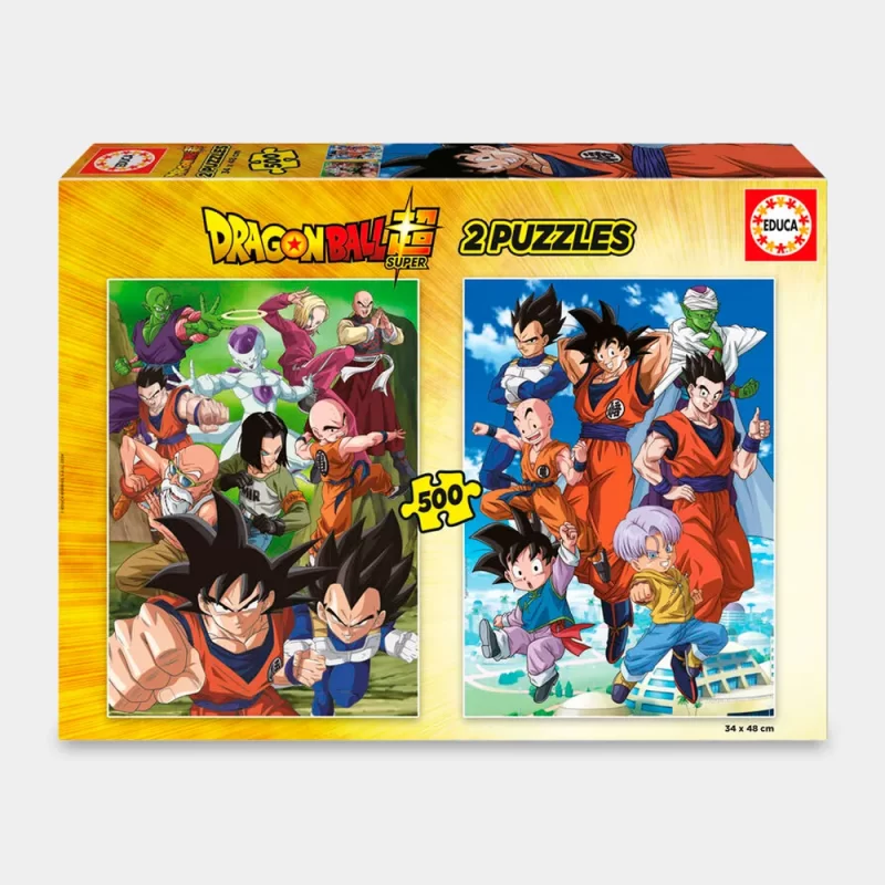 Puzzle Dragon Ball Super de 2x500pcs
