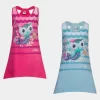 Vestido de Alças Gabby Rosa e Azul
