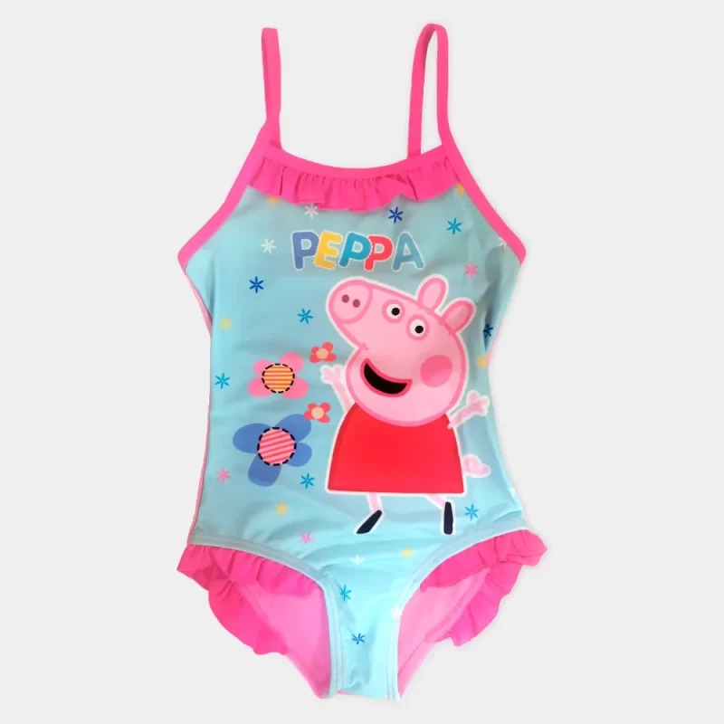 Fato de Banho Peppa com Folhos 4 a 8 Anos_2