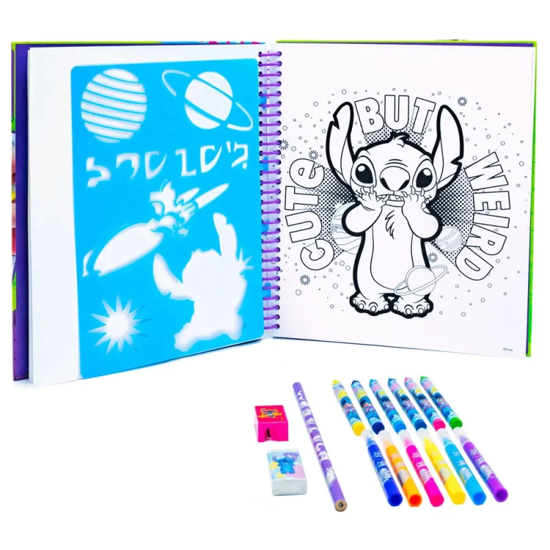 Livro de Atividades Stitch para Colorir_1