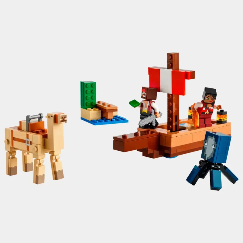 LEGO Minecraft A Viagem do Barco Pirata_1