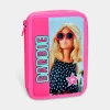 Estojo Duplo Barbie com Material