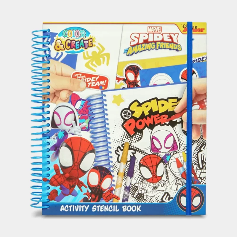 Spidey - Livro de Atividades para Colorir