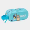 Estojo Escolar 3D da Bluey de 21cm