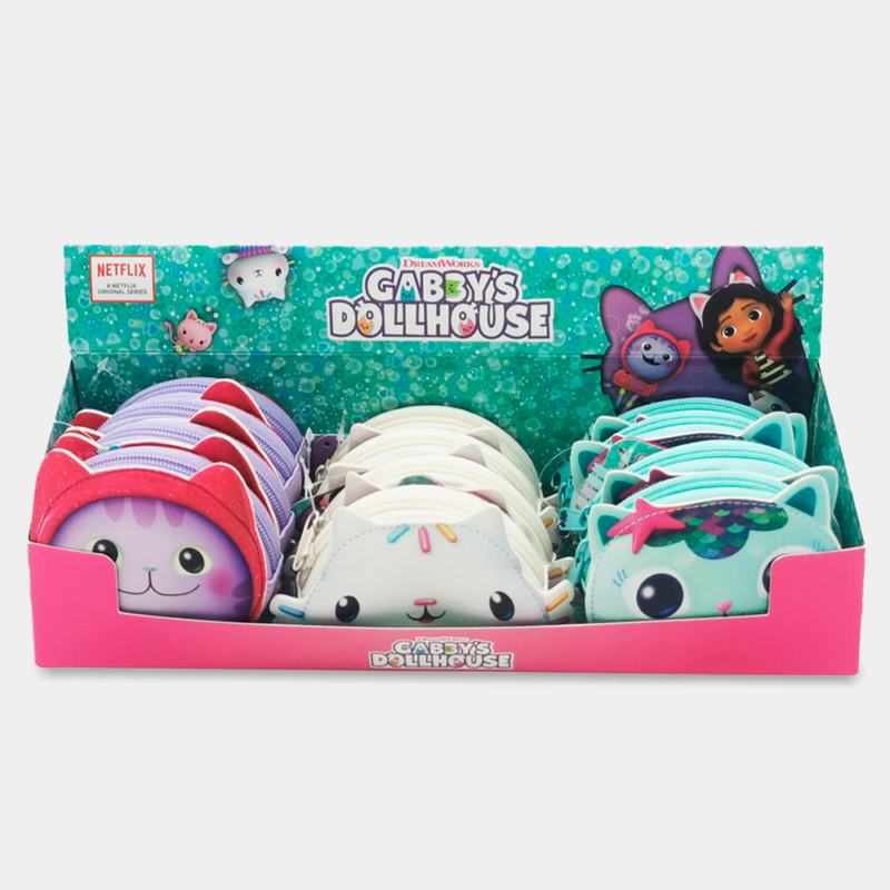 Porta Moedas Gabby e Gatos