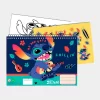 Caderno de Desenho Stitch A4 com Stickers
