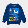 Sweatshirt do Sonic Azul de 4-12 Anos