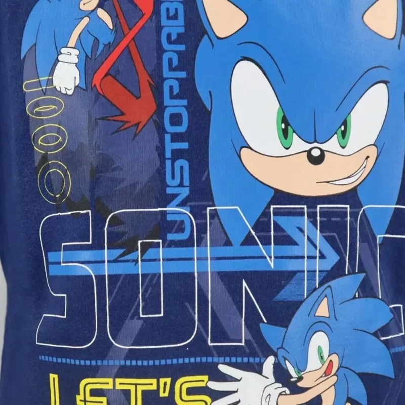 Sweatshirt do Sonic Azul de 4-12 Anos_1