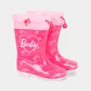 Galochas da Barbie Rosa em PVC 24-32