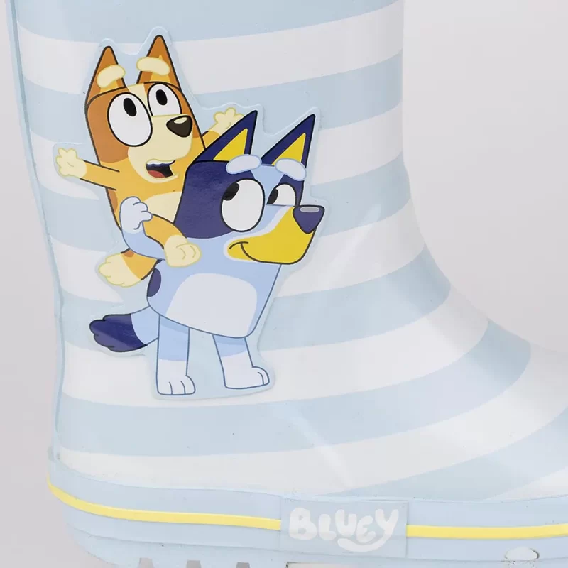 Galochas de Criança Bluey Riscas Azuis_4