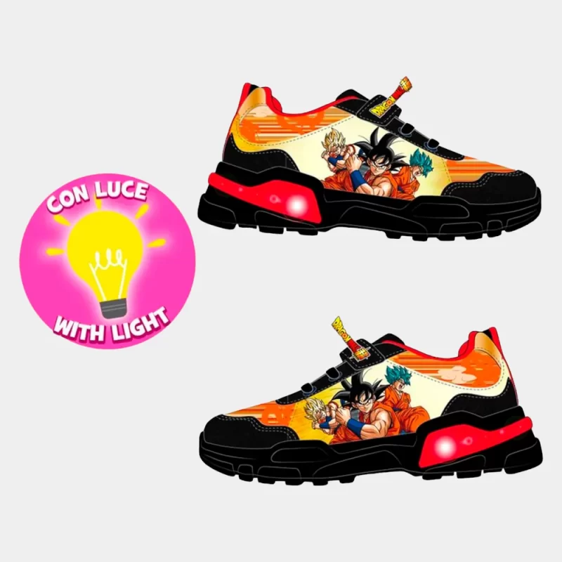 Ténis Desportivos Dragon Ball com Luzes_3