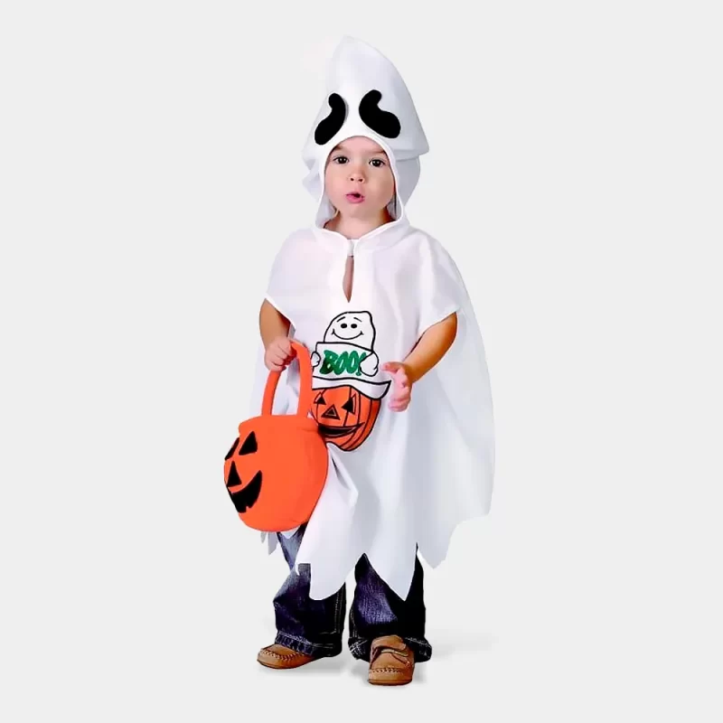 Fato de Disfarce Fantasma Bebé 92/104cm