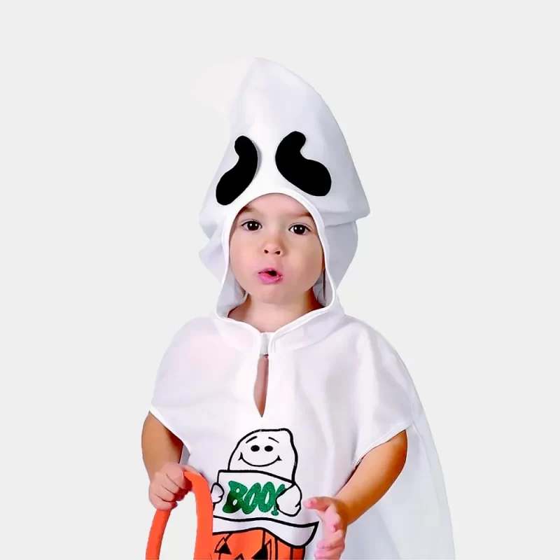 Fato de Disfarce Fantasma Bebé 92/104cm_1