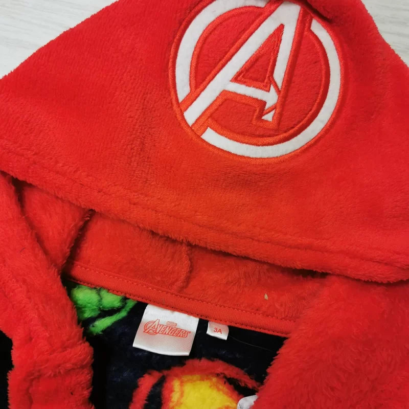 Robe dos Marvel Avengers com Capuz 3-10 Anos_1