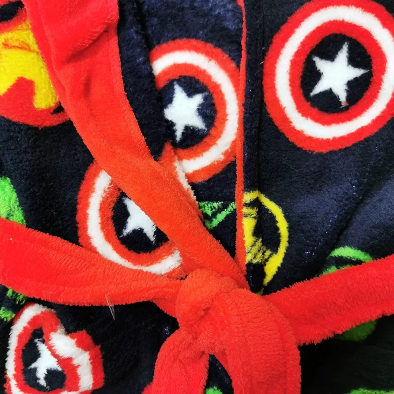 Robe dos Marvel Avengers com Capuz 3-10 Anos_2