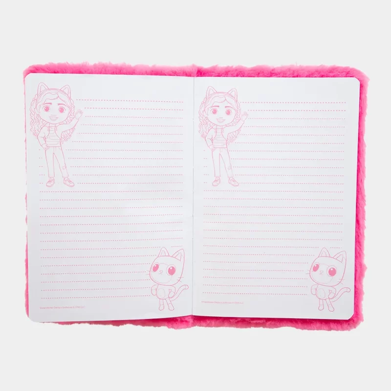 Caderno de Peluche Gabby Casa de Bonecas_1