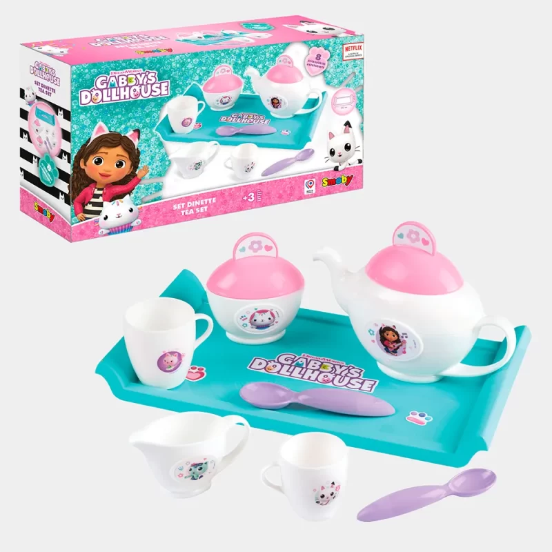 Conjunto de Chá da Gabby's Dollhouse