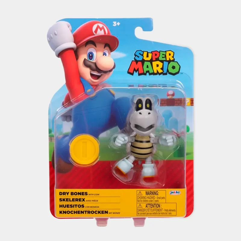 Figura do Super Mário com Acessório de 10cm_7