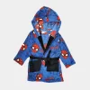 Robe de Coralina Homem Aranha com Capuz