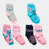 Meias do Stitch Disney 3 Pares 23-34