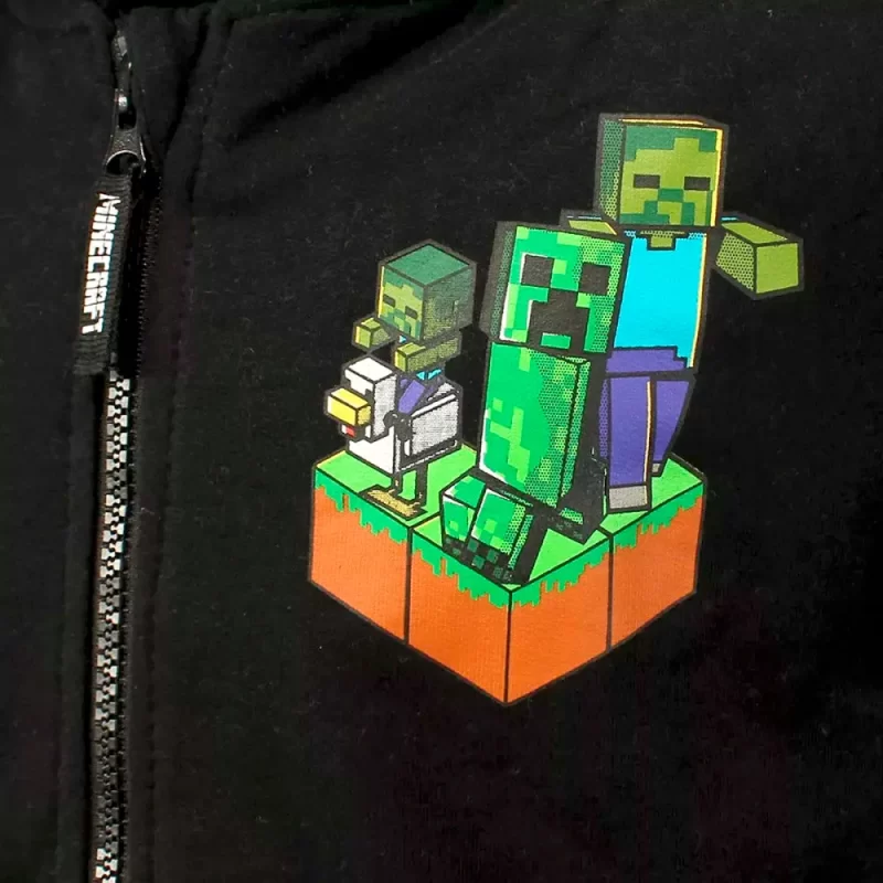Sweatshirt Cardada Minecraft com Capuz_4