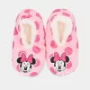 Pantufas Minnie Antiderrapantes Rosa