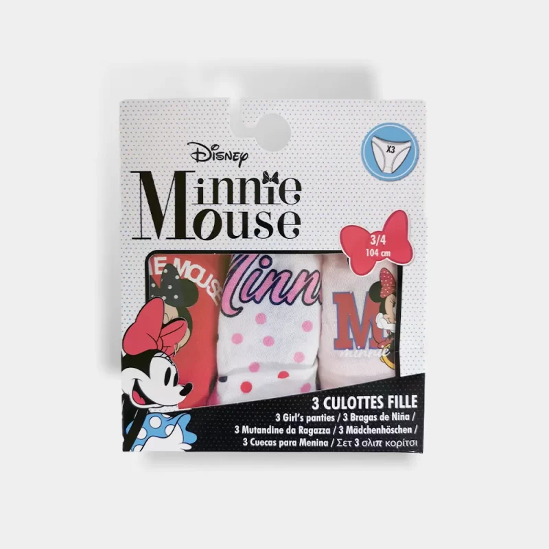 Conjunto de 3 Cuecas da Minnie em Caixa_2