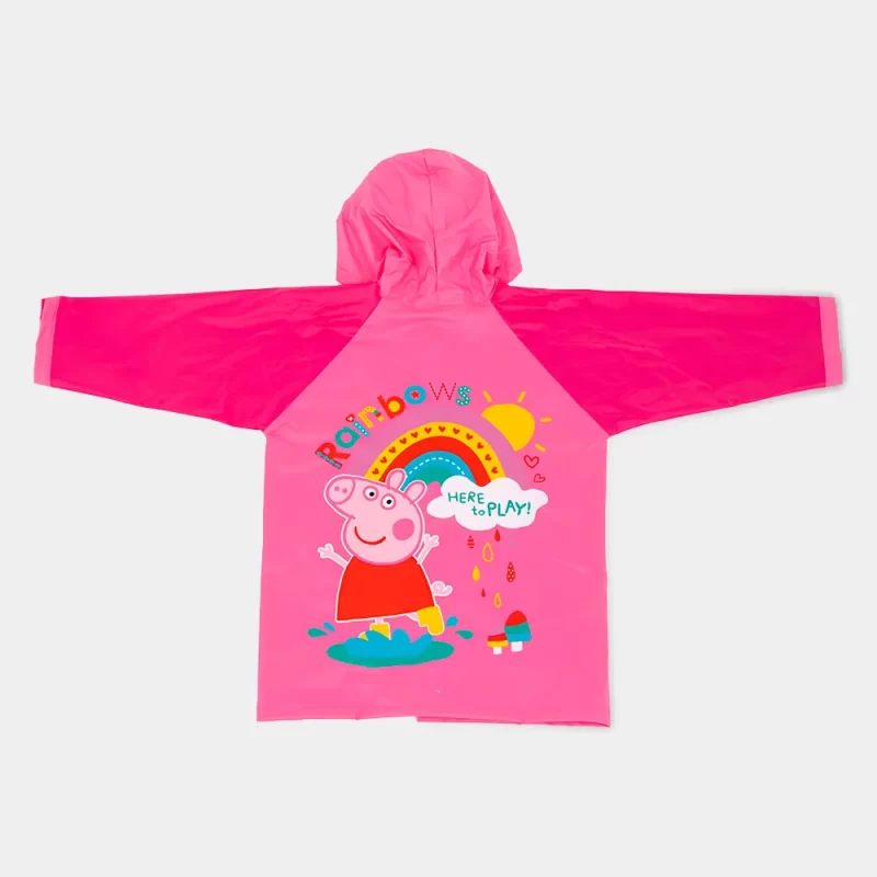 Capa de Chuva Peppa com Capuz 2-6 Anos_1